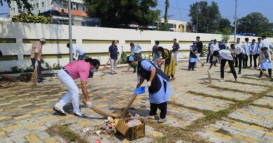 Dr. Panjabrao Deshmukh Medical College and Hospital celebrated Sanitation Day on its birth anniversary