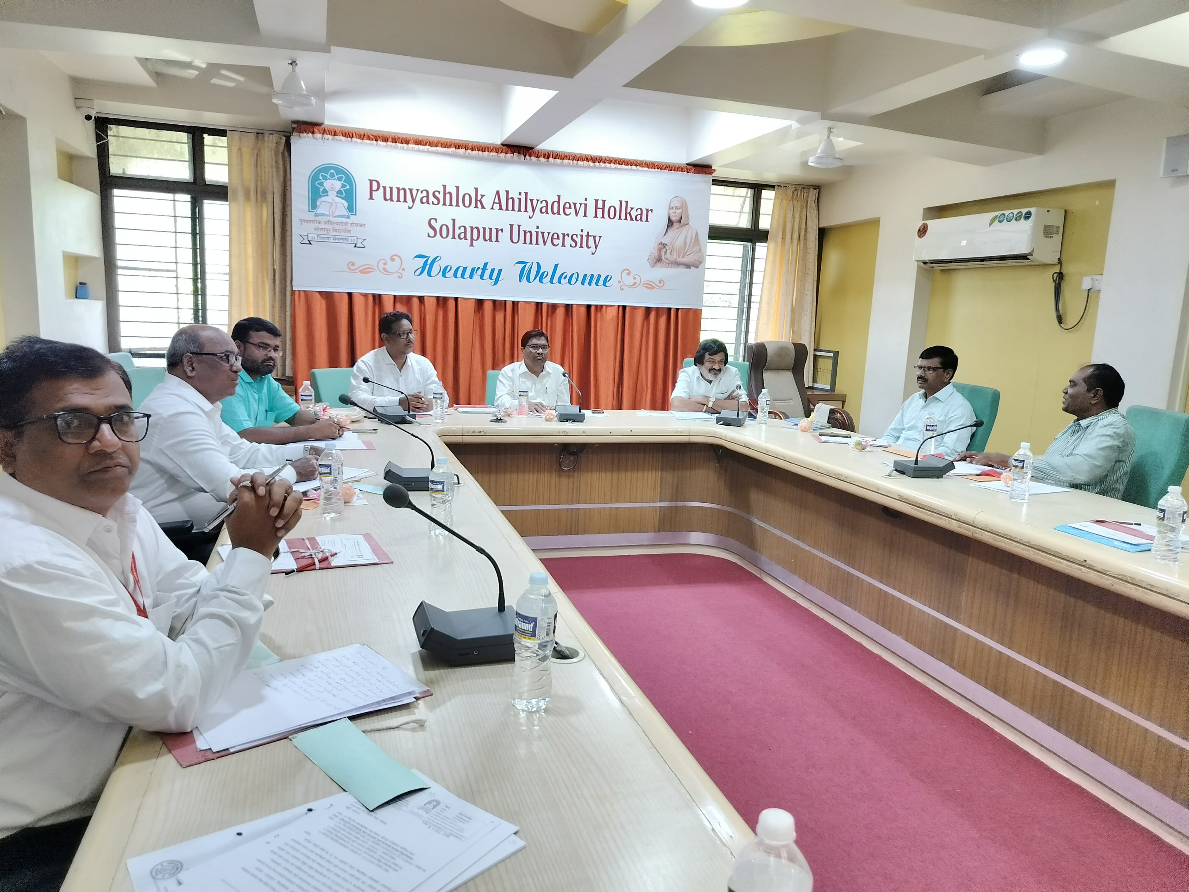 First meeting of Solapur University Lokshahir Annabhau Sathe Adhyasan Centre concluded