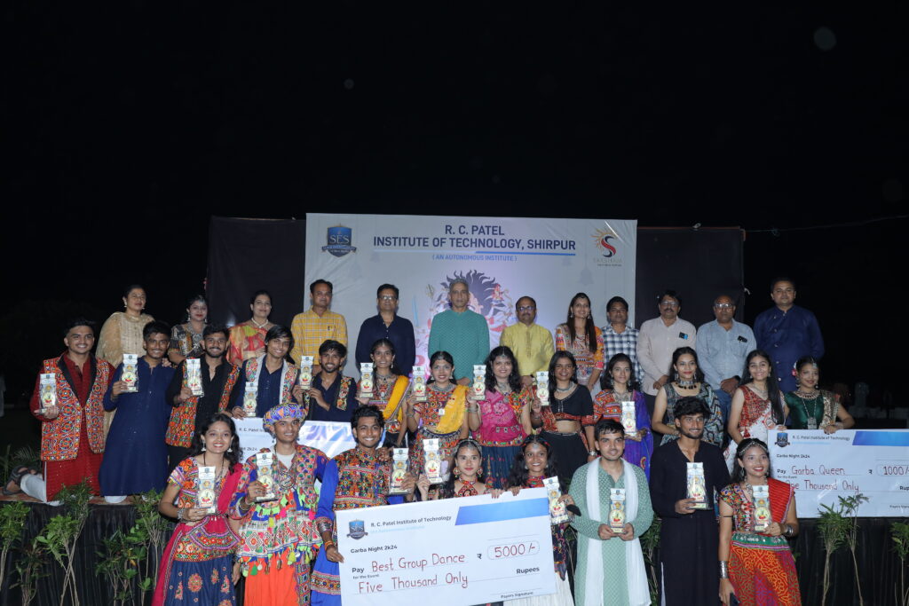 Garba Dance Cultural Festival concluded with great fanfare at RC Patel Autonomous Engineering