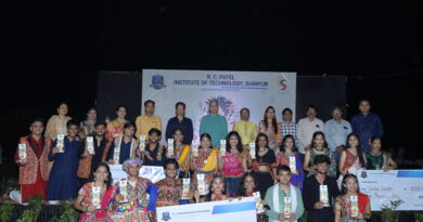 Garba Dance Cultural Festival concluded with great fanfare at RC Patel Autonomous Engineering