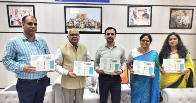 Haryana Central University Vice Chancellor released the souvenir of the national seminar