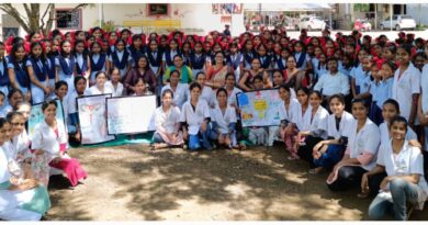 JJ College of Nursing conducted an awareness program about menstruation in Padgha