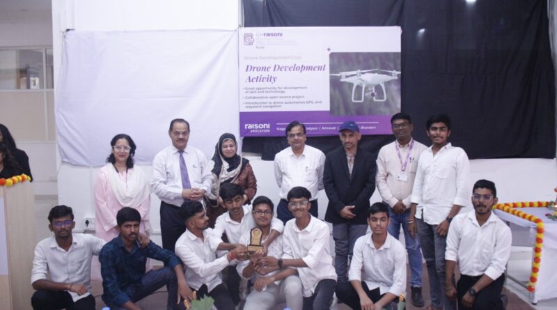 Launch of Drone Development Club at GH Raisoni International Skill Tech University