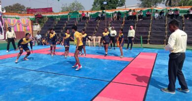 Nagpur and Pune Vidyapeeth move forward with the host Amravati Sangha in the Western Divisional Inter Vidyapeeth Women's Kabaddi Competition