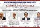 Panel Discussion on "Criminal Law and Practice: Path to Justice and Advocacy" at HNLU