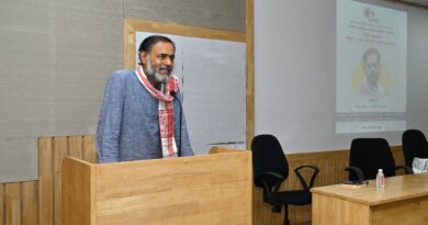 Political analyst Yogendra Yadav's lecture concluded at MGM University