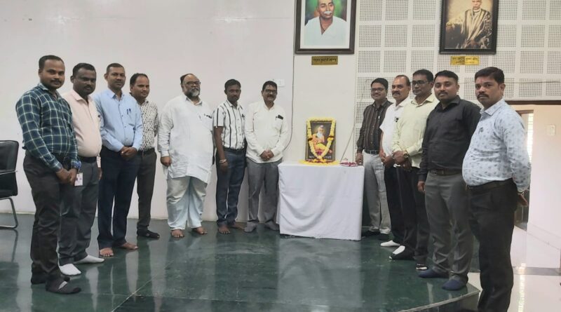 Rashtrasant Tukdoji Maharaj Nagpur University celebrated Maharishi Valmiki Jayanti