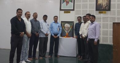 Remembrance to Rao Bahadur D Laxminarayan at Rashtrasant Tukdoji Maharaj Nagpur University