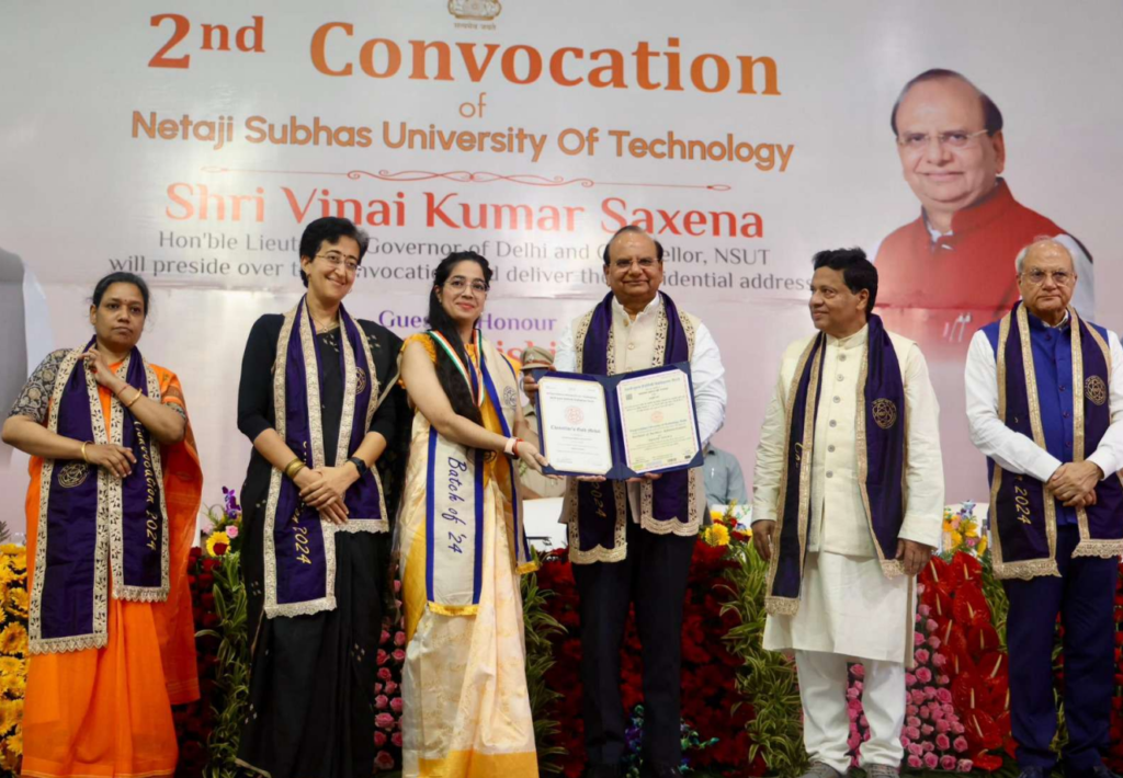 NSUT Celebrates Academic Excellence with a Grand Convocation Ceremony