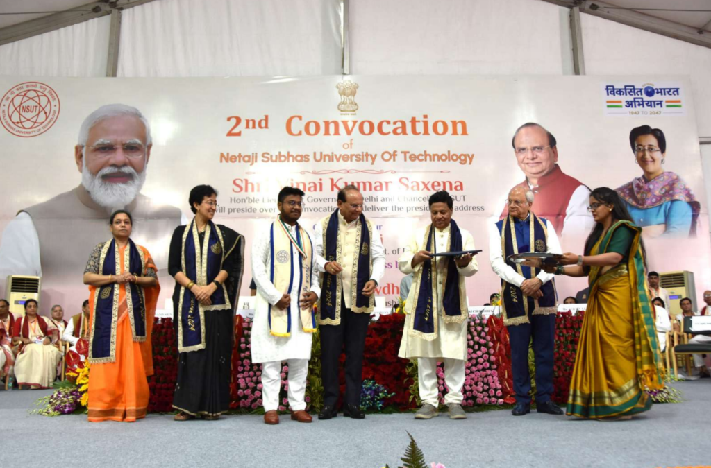 NSUT Celebrates Academic Excellence with a Grand Convocation Ceremony