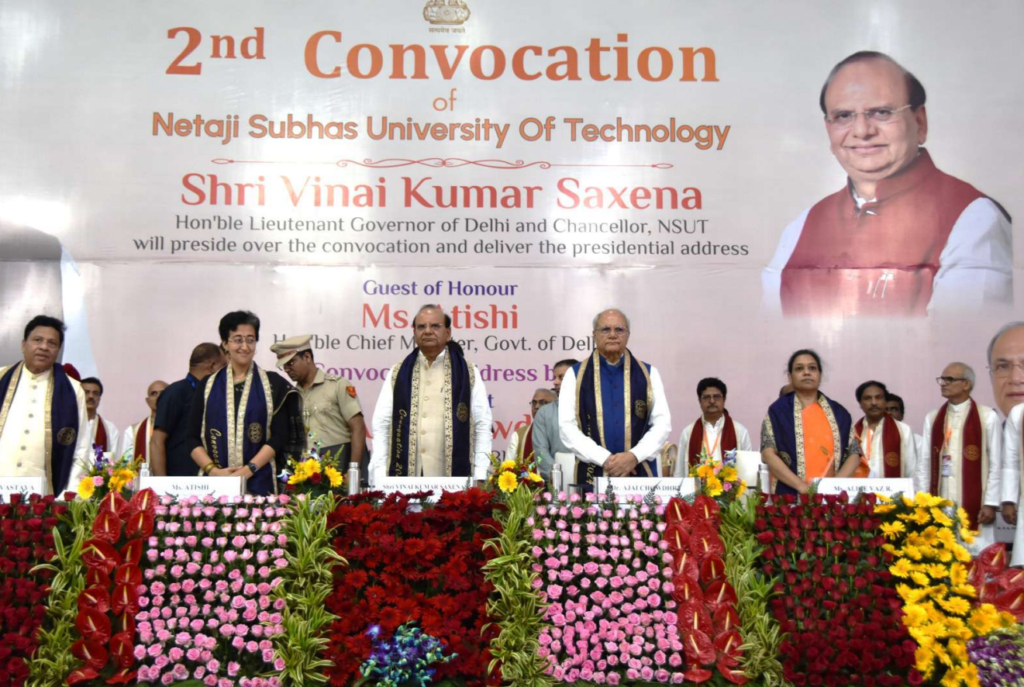 NSUT Celebrates Academic Excellence with a Grand Convocation Ceremony