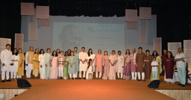 The Khadi Fashion Show at MGM University concluded in a spirited atmosphere