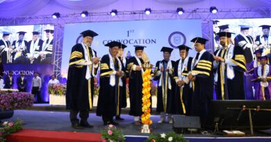 The first convocation of DY Patil University of Agriculture and Technology concluded with enthusiasm