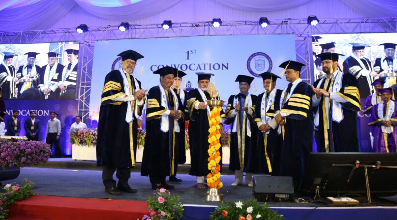 The first convocation of DY Patil University of Agriculture and Technology concluded with enthusiasm