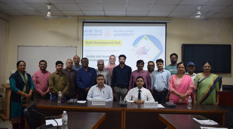 Empowering Transparency: Banaras Hindu University Hosts Specialized Training on Audit Awareness