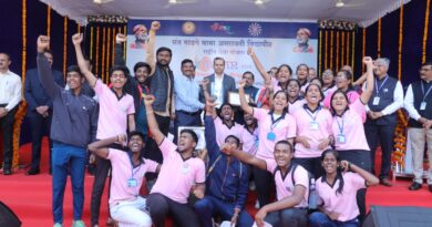 Avhan Chancellors Brigade-2024 camp concluded in a spirited atmosphere at Sant Gadge Baba Amravati University f