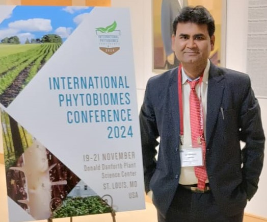 BHU's Dr. Jay Prakash Verma to Present Research at International Phytobiome Conference 2024 in USA