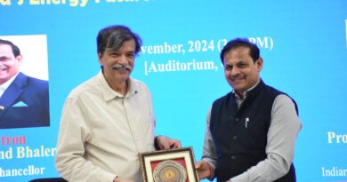 Central Rajasthan University organizes special lectures on the topic India's Urge Future Eternal Development Challenges