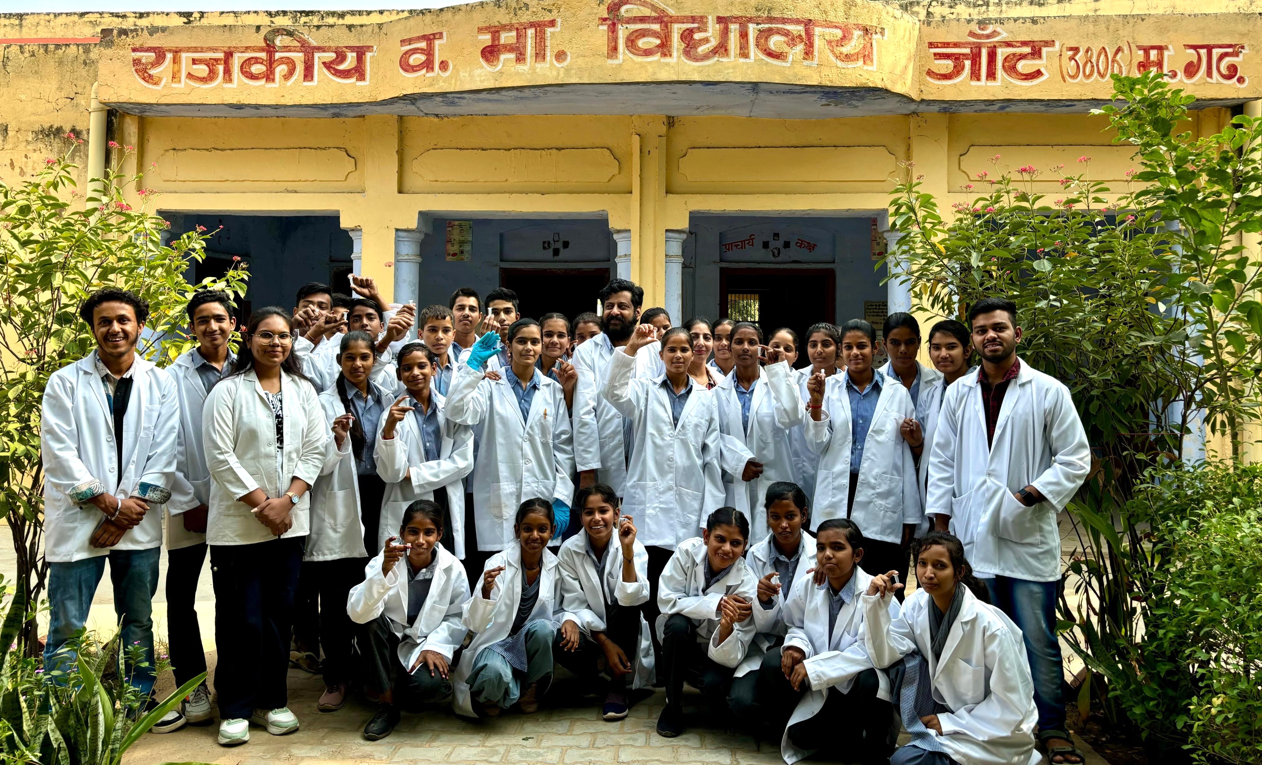 Central University of Haryana imparts DNA testing training to school students