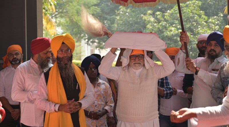 Guru Nanak Jayanti was celebrated in a spirited atmosphere at MGM University