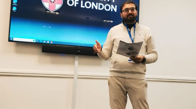 Dr Vivek Singh Presents Paper on Humanities and Digital Humanities at the University of London