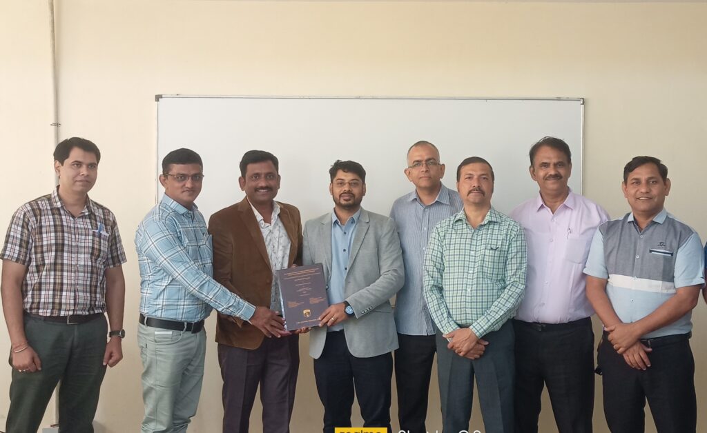 R. C. Patel Autonomous Engineering Prof. Pradeep Patil awarded Ph.D. degree by Amity University