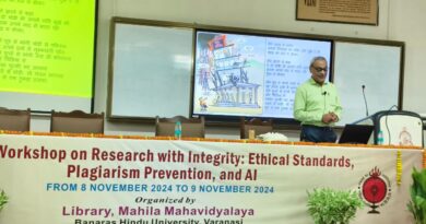 Expert Session on AI and Research Ethics organized at Kashi Hindu University BHU