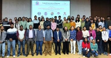 Global Young Academician Networking Initiative launched at Central University of Haryana