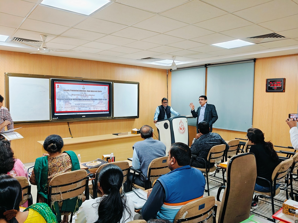 Training Workshop on Enhanced Gonococcal Antimicrobial Surveillance Program (EGASP) Held at IMS BHU