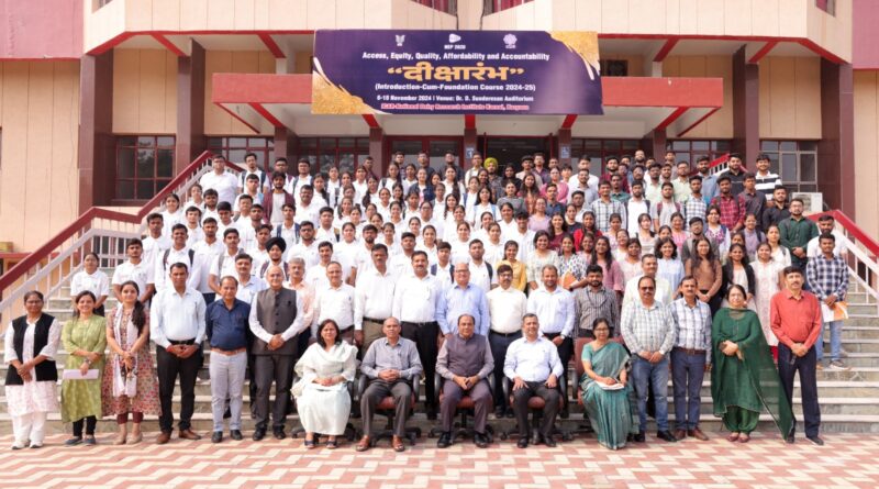 Inauguration of Diksharambh Induction-cum-Foundation Course at National Dairy Research Institute