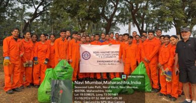 Indian Maritime University conducted a successful cleanship drive at Palm Beach Road