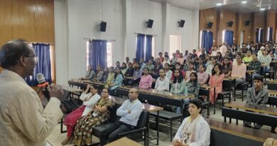 Lecture on 'Role of Universal Human Values ​​in All-round Development of Students' was held at Dr. Panjabrao Deshmukh Memorial Medical College.