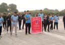 Cross country race organized in Central University Haryana mahendragad