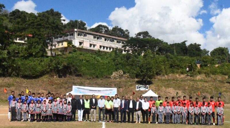 North East Zone Inter-University Football Tournament Kicks Off at Nagaland University