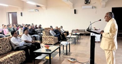 One day lecture at Bharat Kala Bhavan Museum of Kashi Hindu University