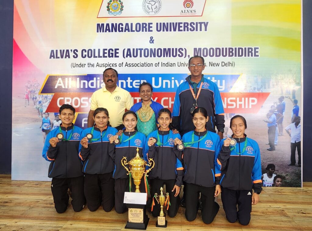 Shivaji University Kolhapur Men's and Women's Teams excelled in All India Cross Country Championship