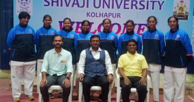 Shivaji University Taekwondo Women's Team leaves for National Tournament