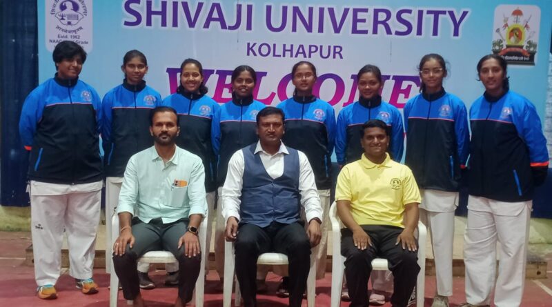 Shivaji University Taekwondo Women's Team leaves for National Tournament