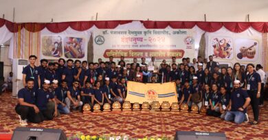 Shivaji University's success in Maharashtra State Inter University Rainbow Youth Festival