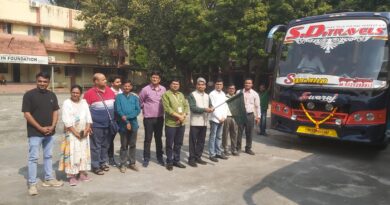 Team of Rashtrasant Tukdoji Maharaj Nagpur University leaves for Avhan camp