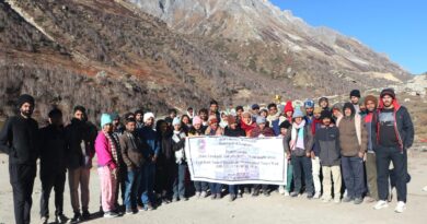 The students of Haryana Central University studied the Himalayan region of Uttarakhand