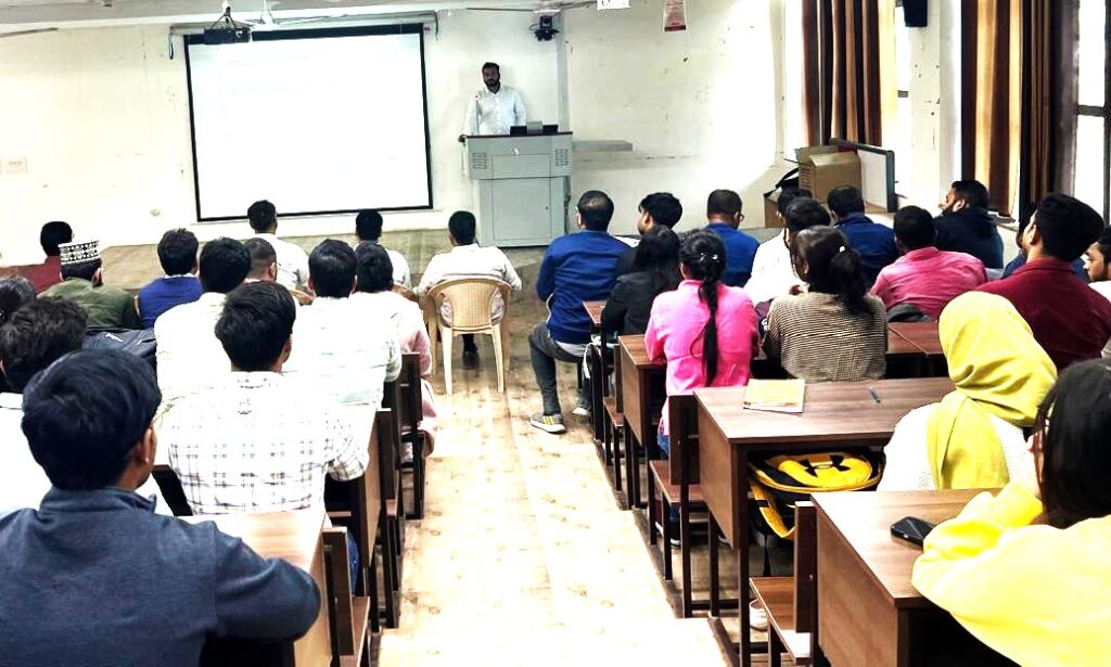 Workshop on legal research and AI organized at Central University of Haryana , Mahendragad 