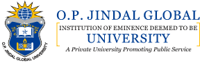 op jindal global university - op jgu logo