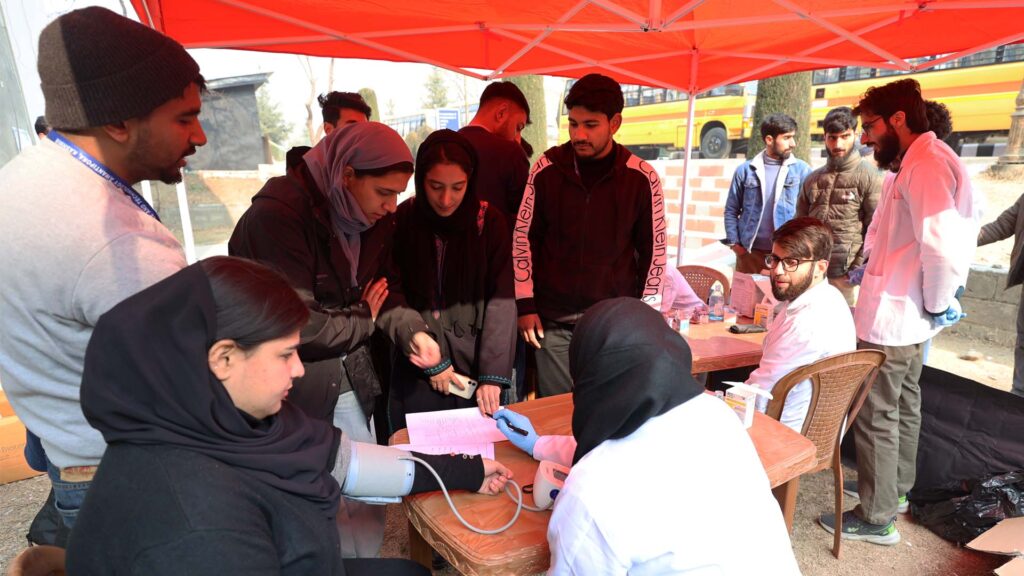 IUST Hosts Health Screening and Awareness Camp on Non-Communicable Diseases