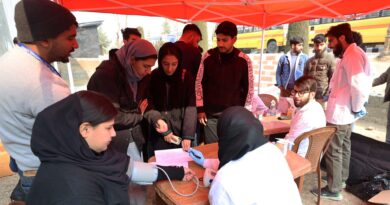 IUST Hosts Health Screening and Awareness Camp on Non-Communicable Diseases