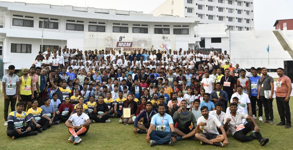 MGM University's 'Run for Heritage' concluded