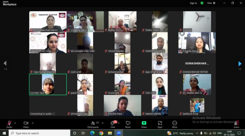 Godavari Nursing College conducts online awareness program on World AIDS Day in collaboration with ECHO