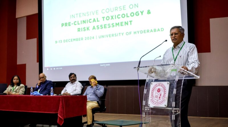 India's Biotechnology Sector Boosted by Landmark Course on Pre-Clinical Toxicology and Risk Assessment at University of Hyderabad