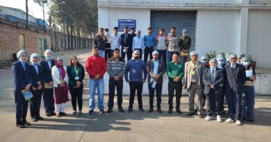 students of Indus International University conducted an industrial visit to Shree Bector Foods