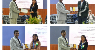 Nagaland University Scholars receive awards at National Conference